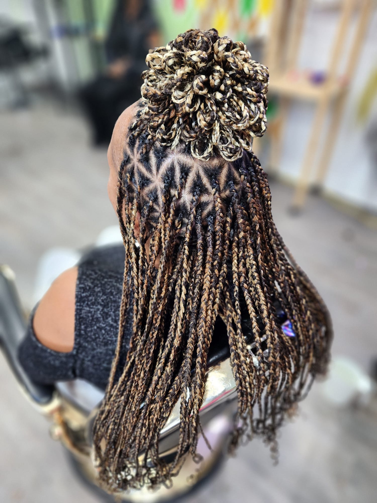 Knotless-braids photo