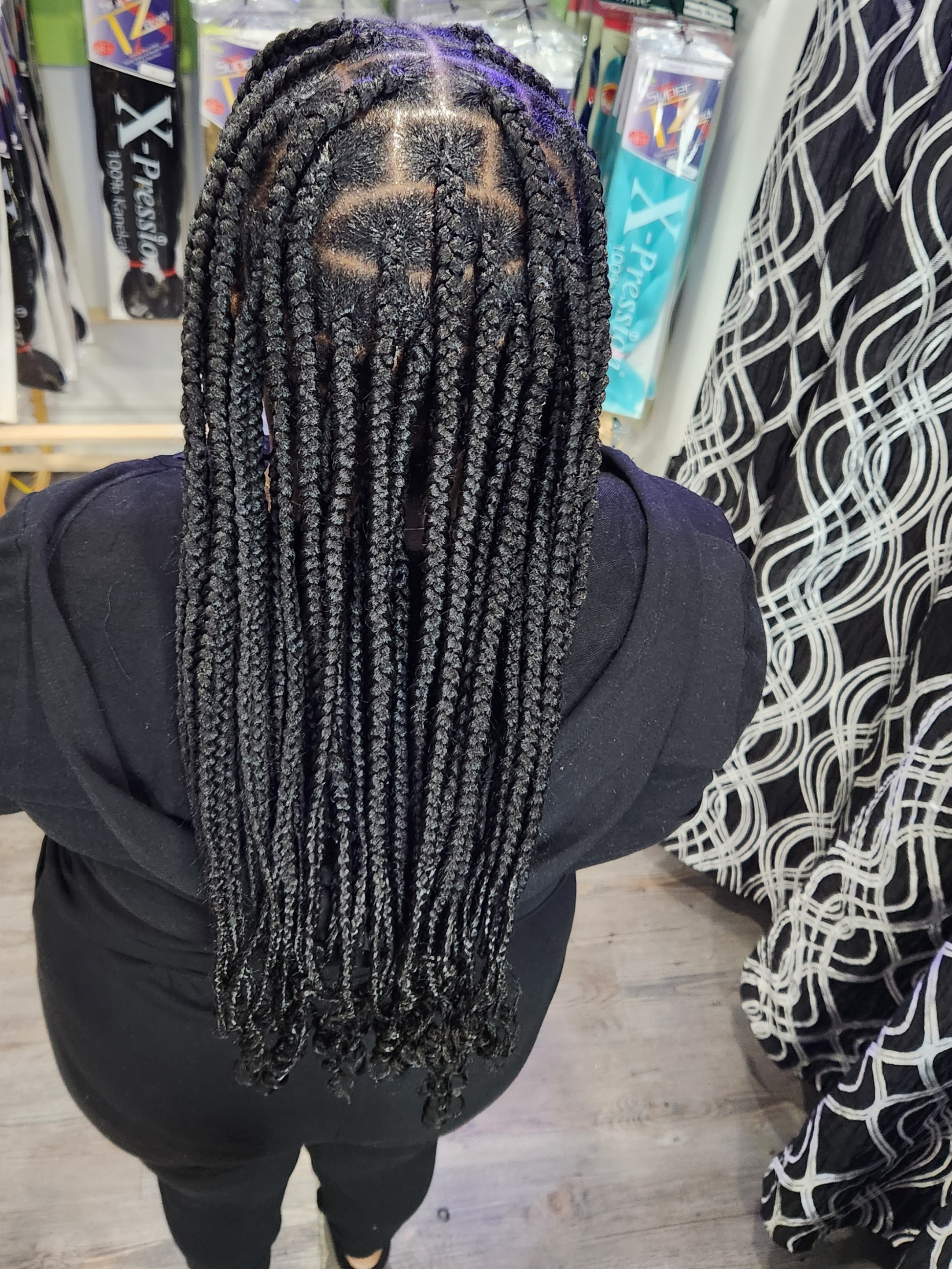 Knotless-braids photo