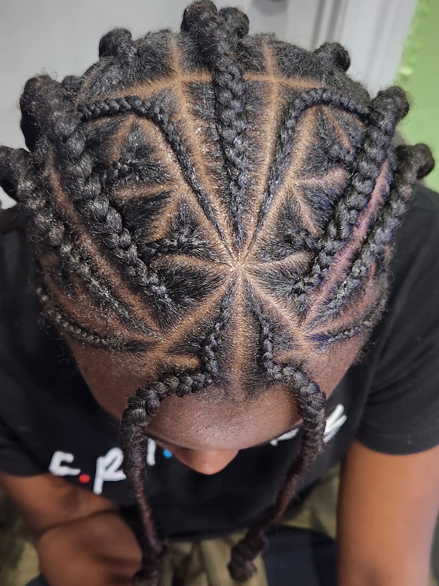 Knotless-braids photo