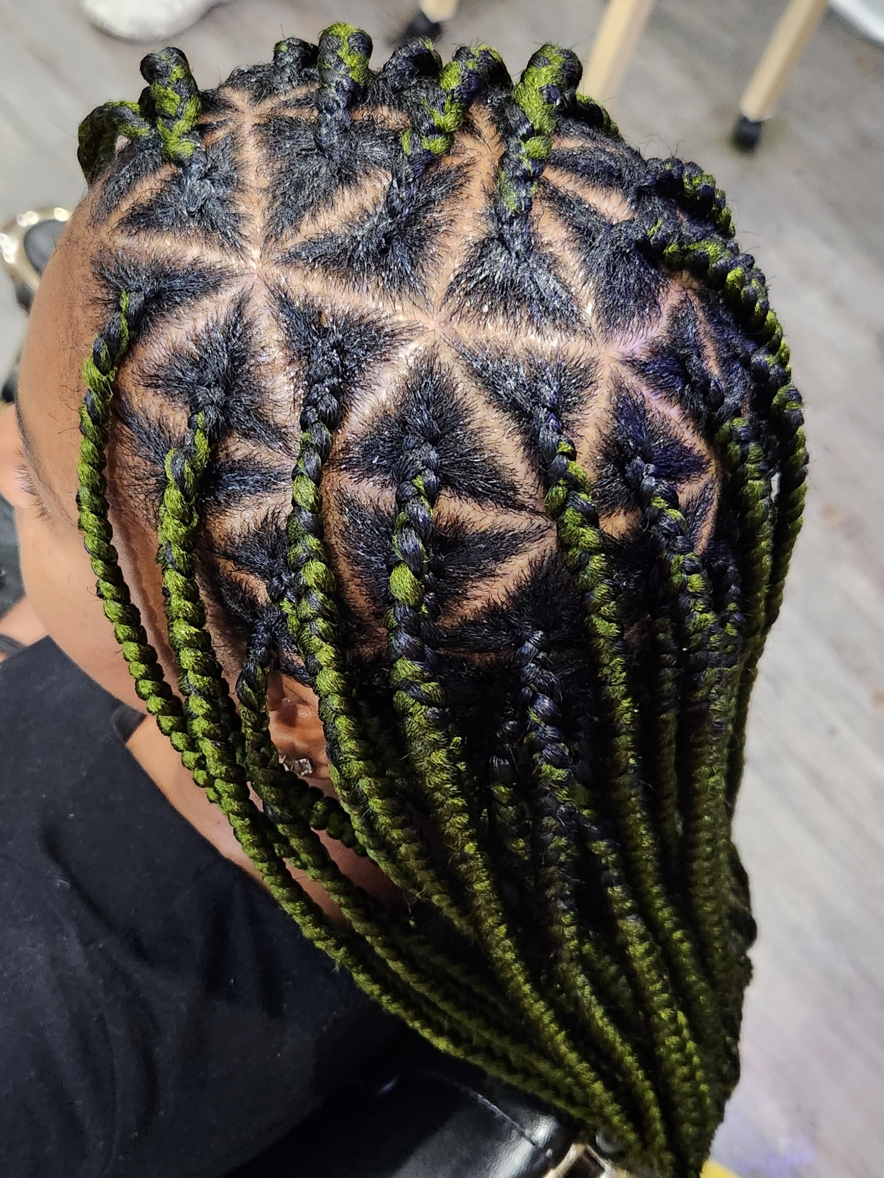 Knotless-braids photo