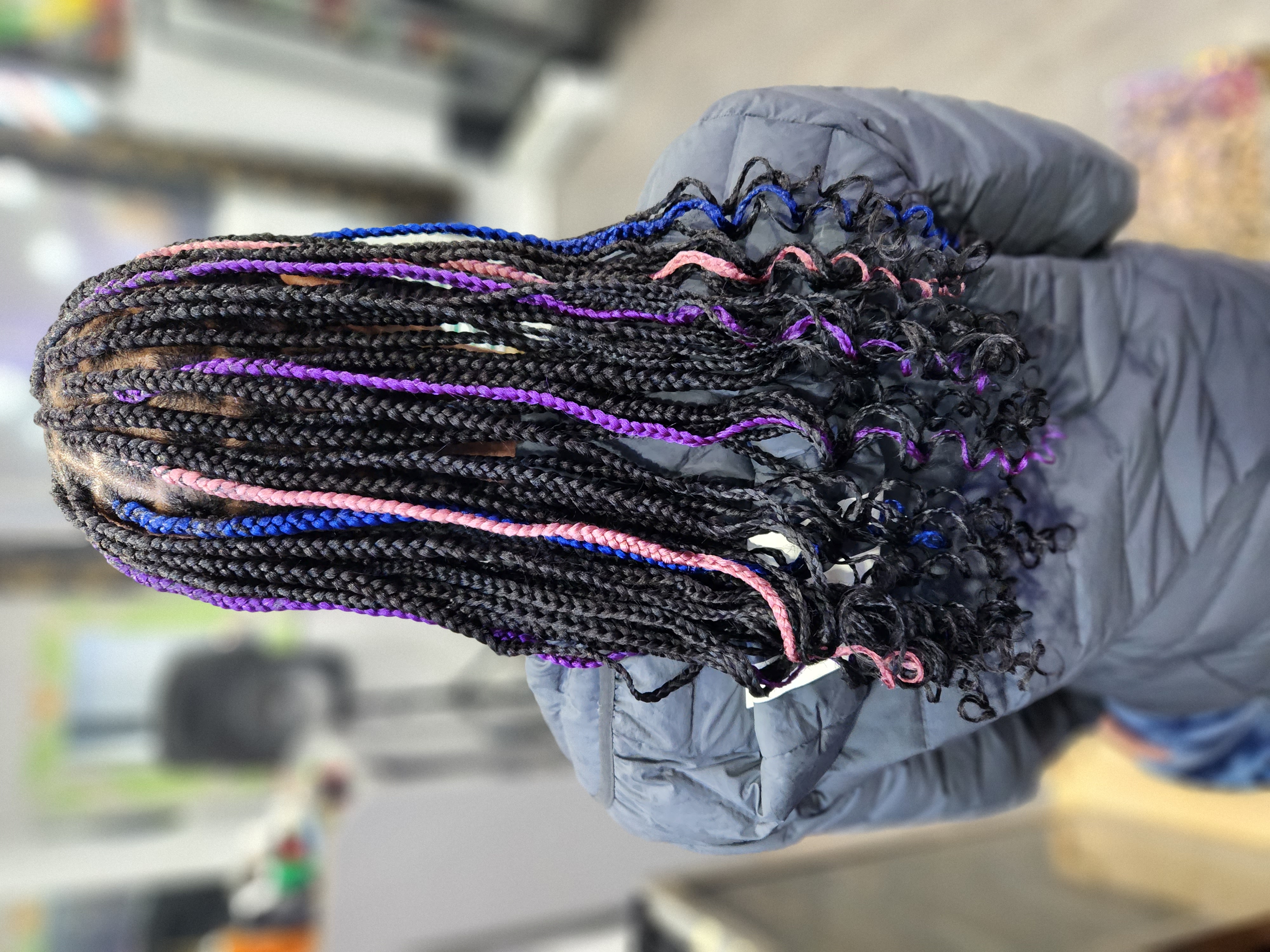 Knotless-braids photo