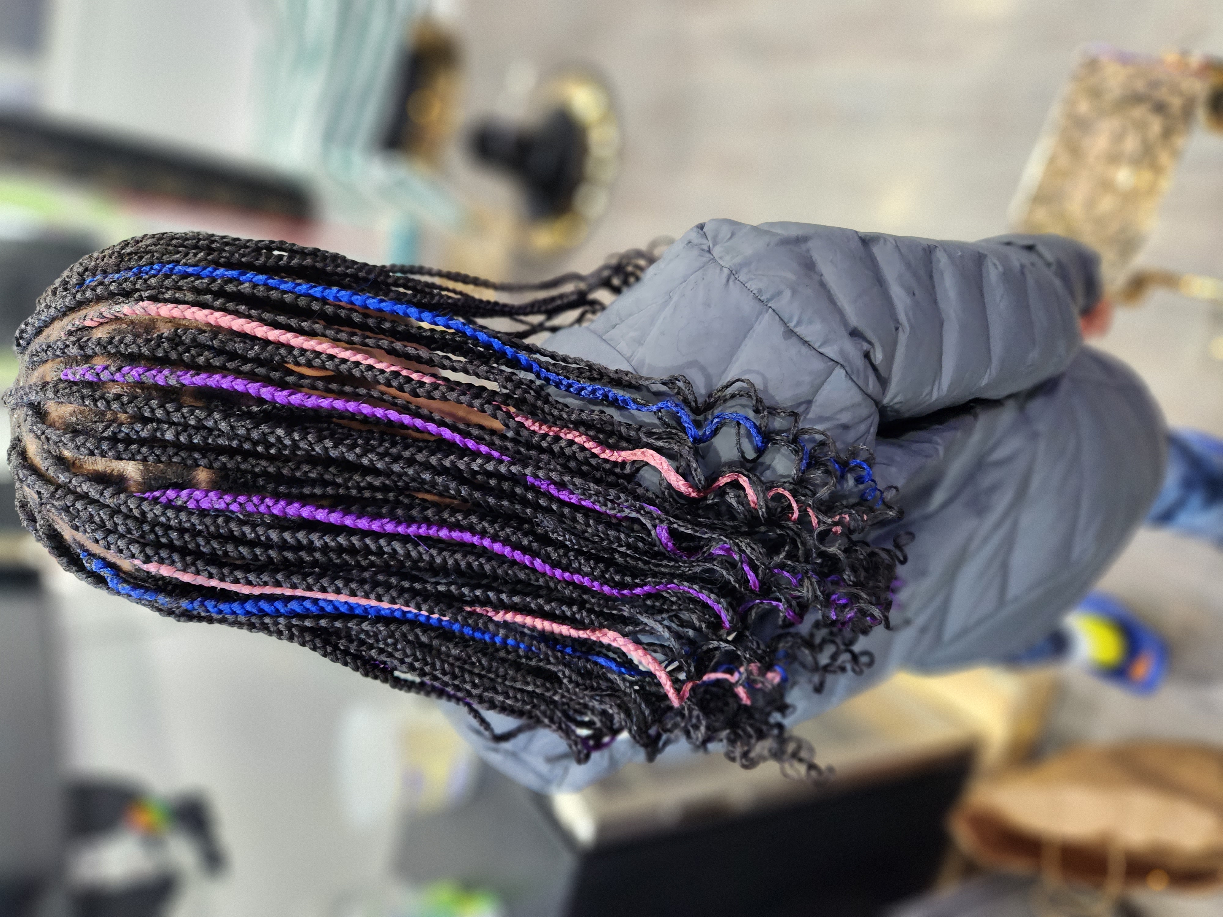 Knotless-braids photo