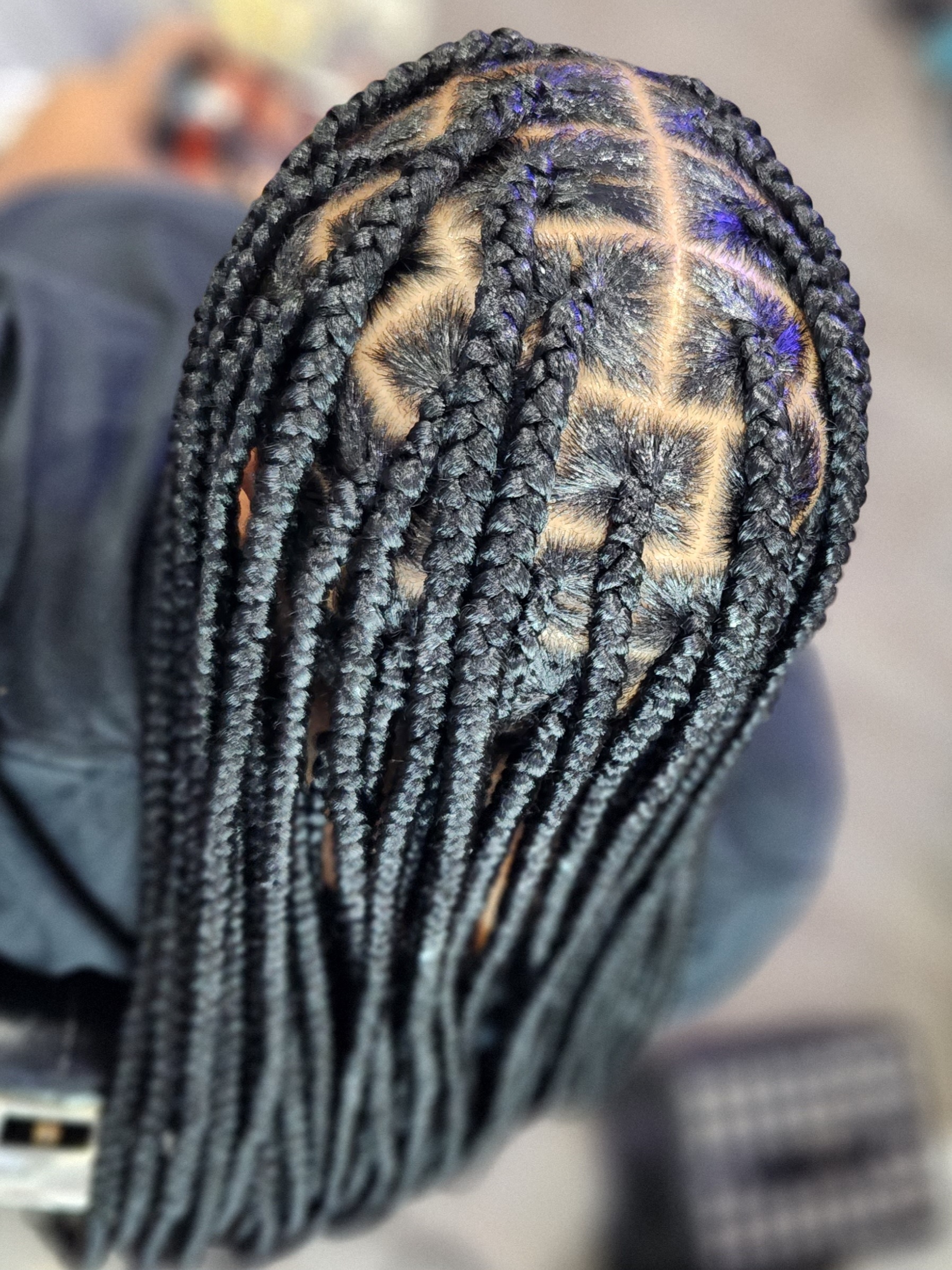 Knotless-braids photo