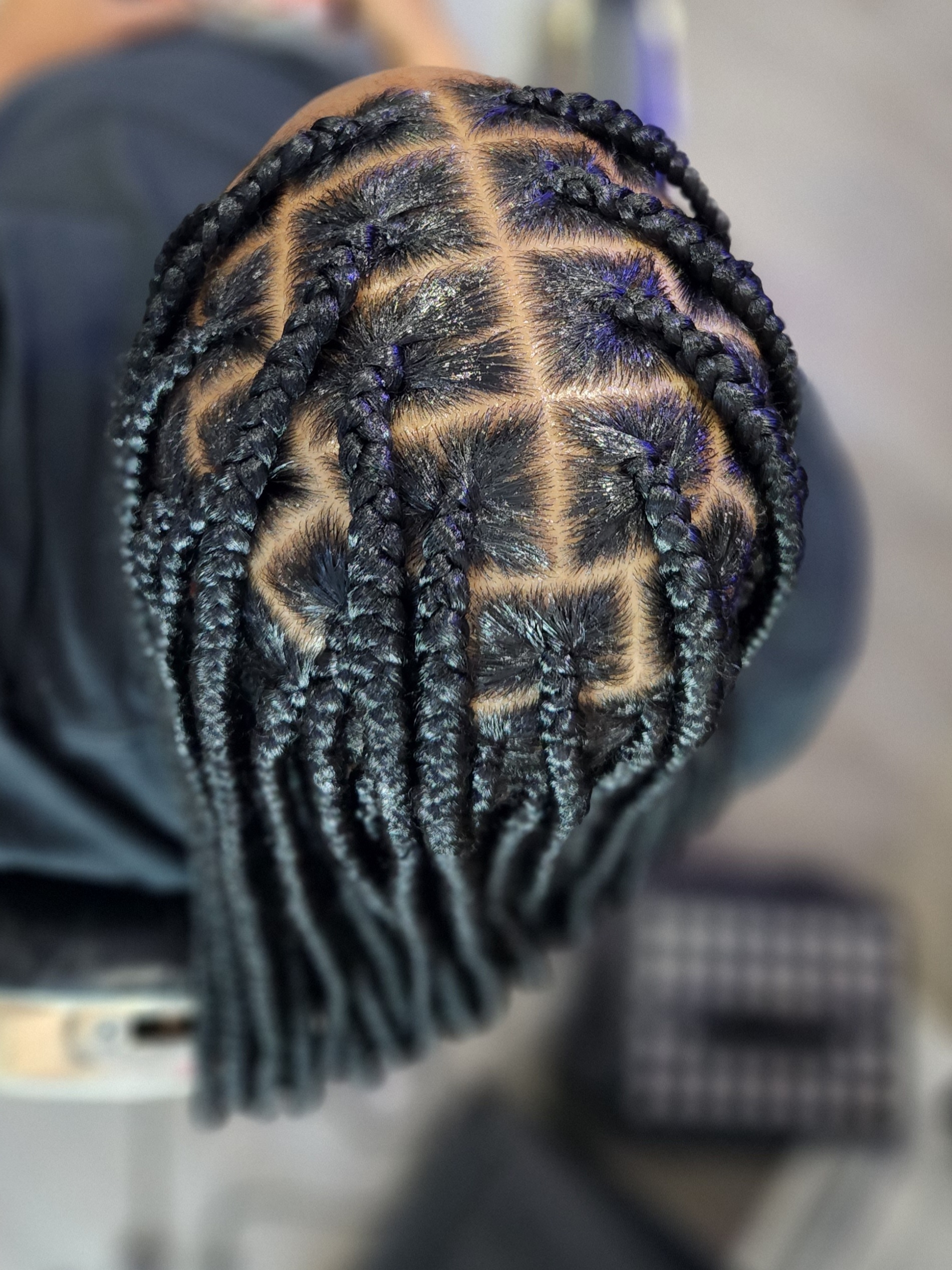 Knotless-braids photo