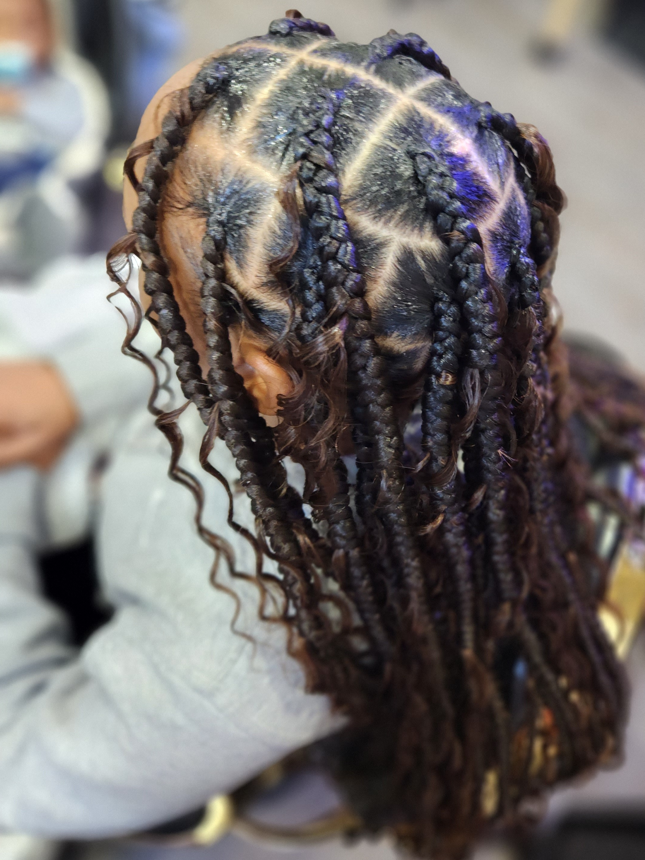 Knotless-braids photo