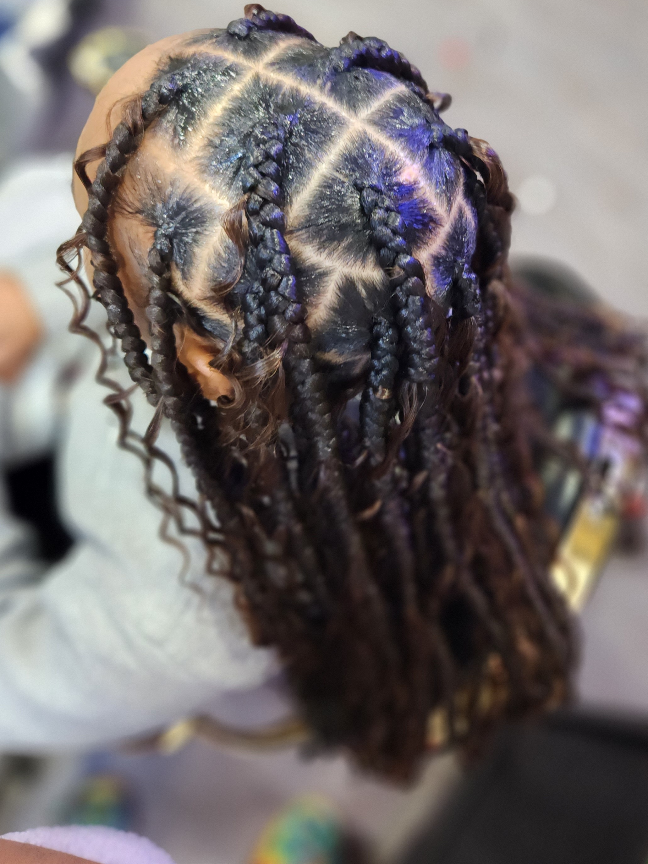 Knotless-braids photo