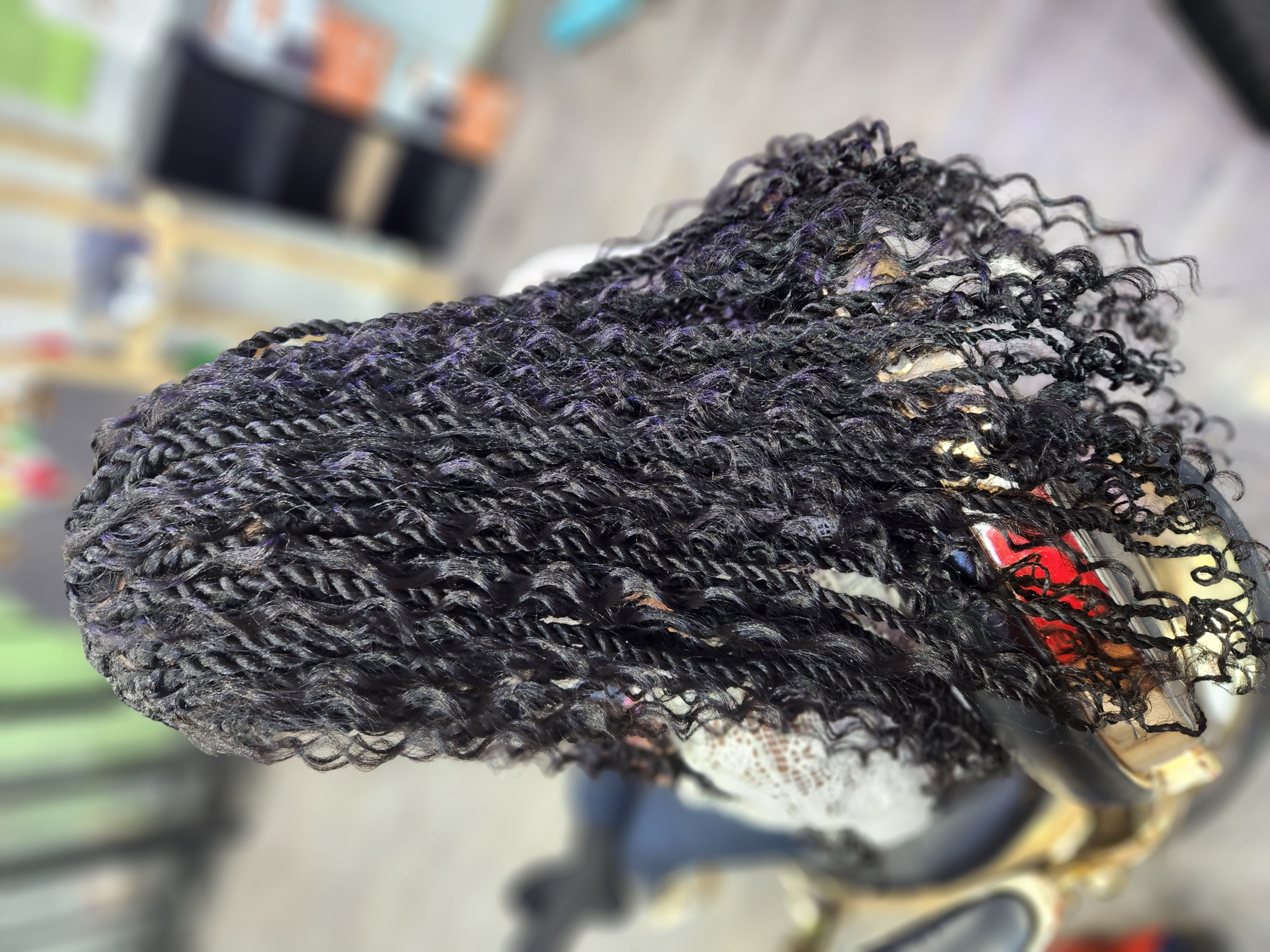 Knotless-braids photo