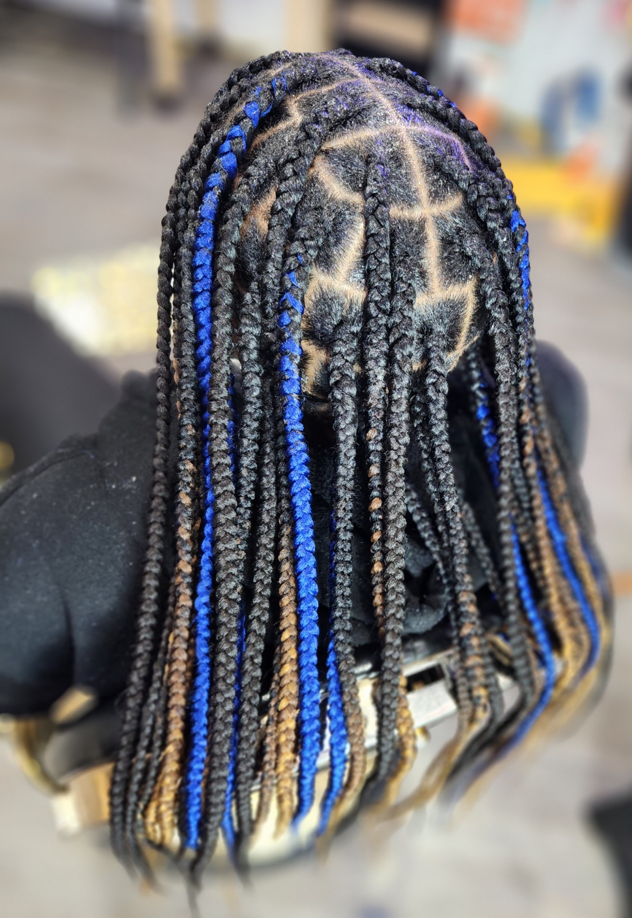 Knotless-braids photo