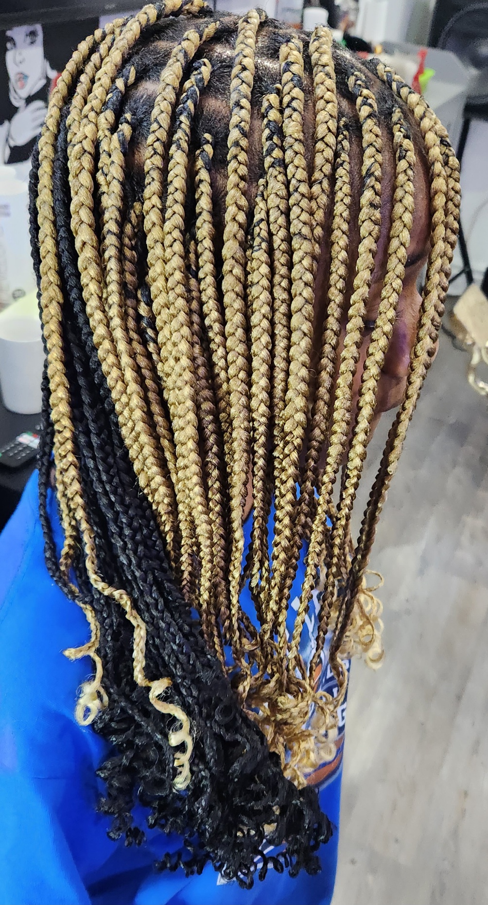Knotless-braids photo