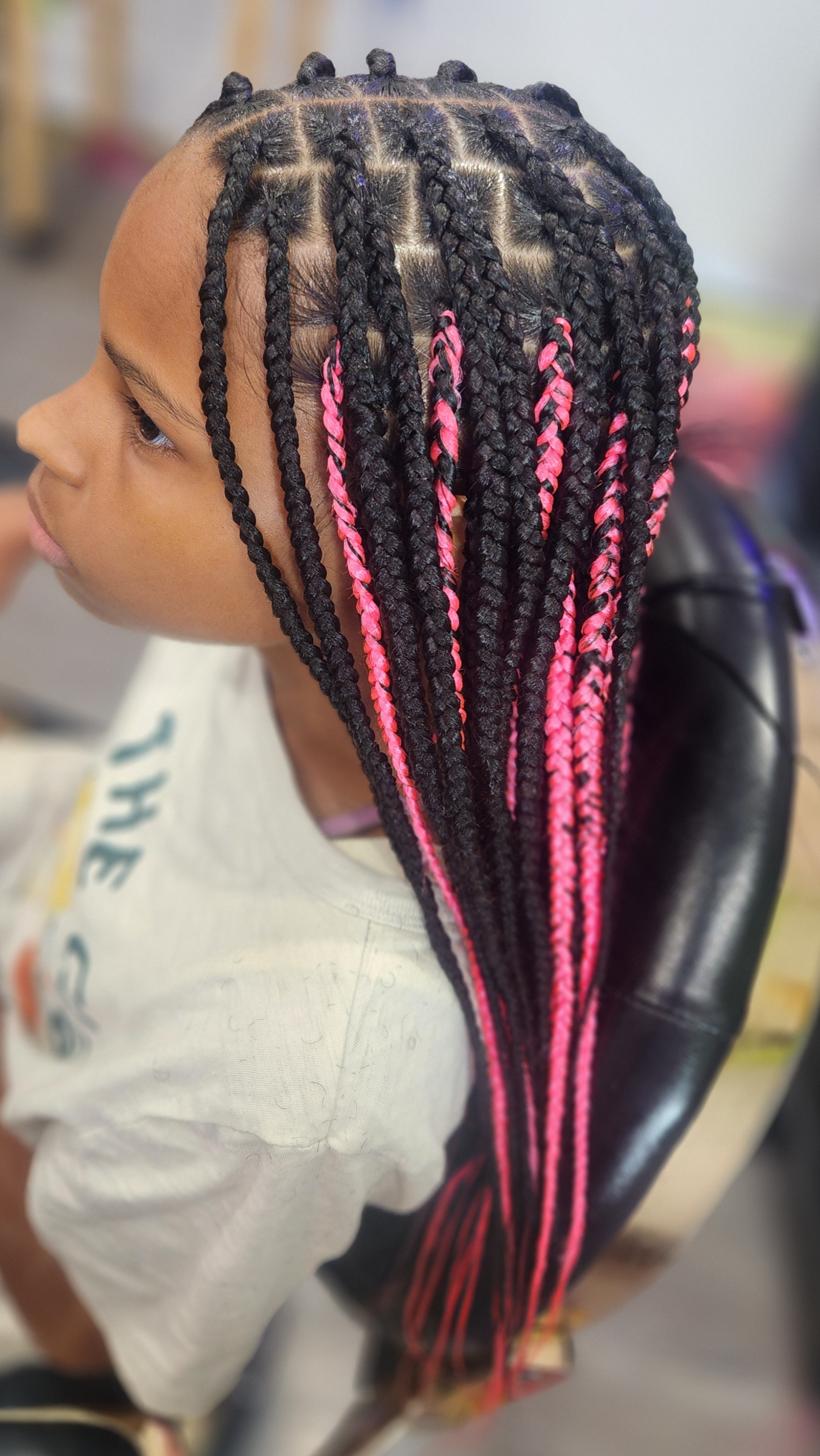 Knotless-braids photo