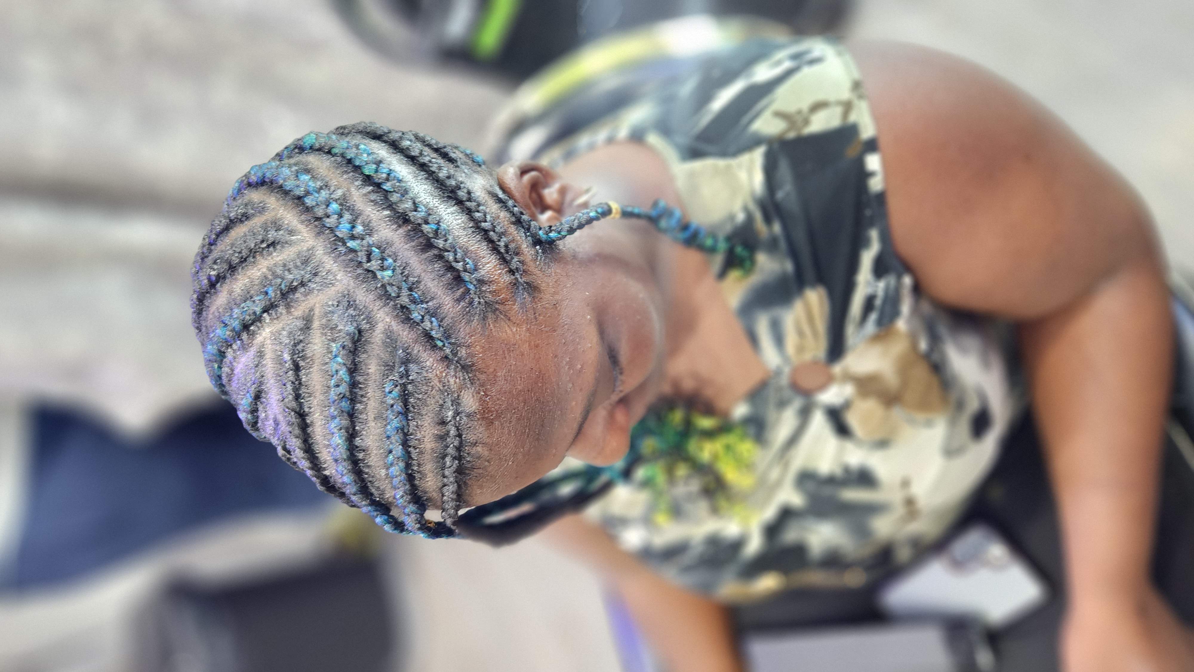 Knotless-braids photo