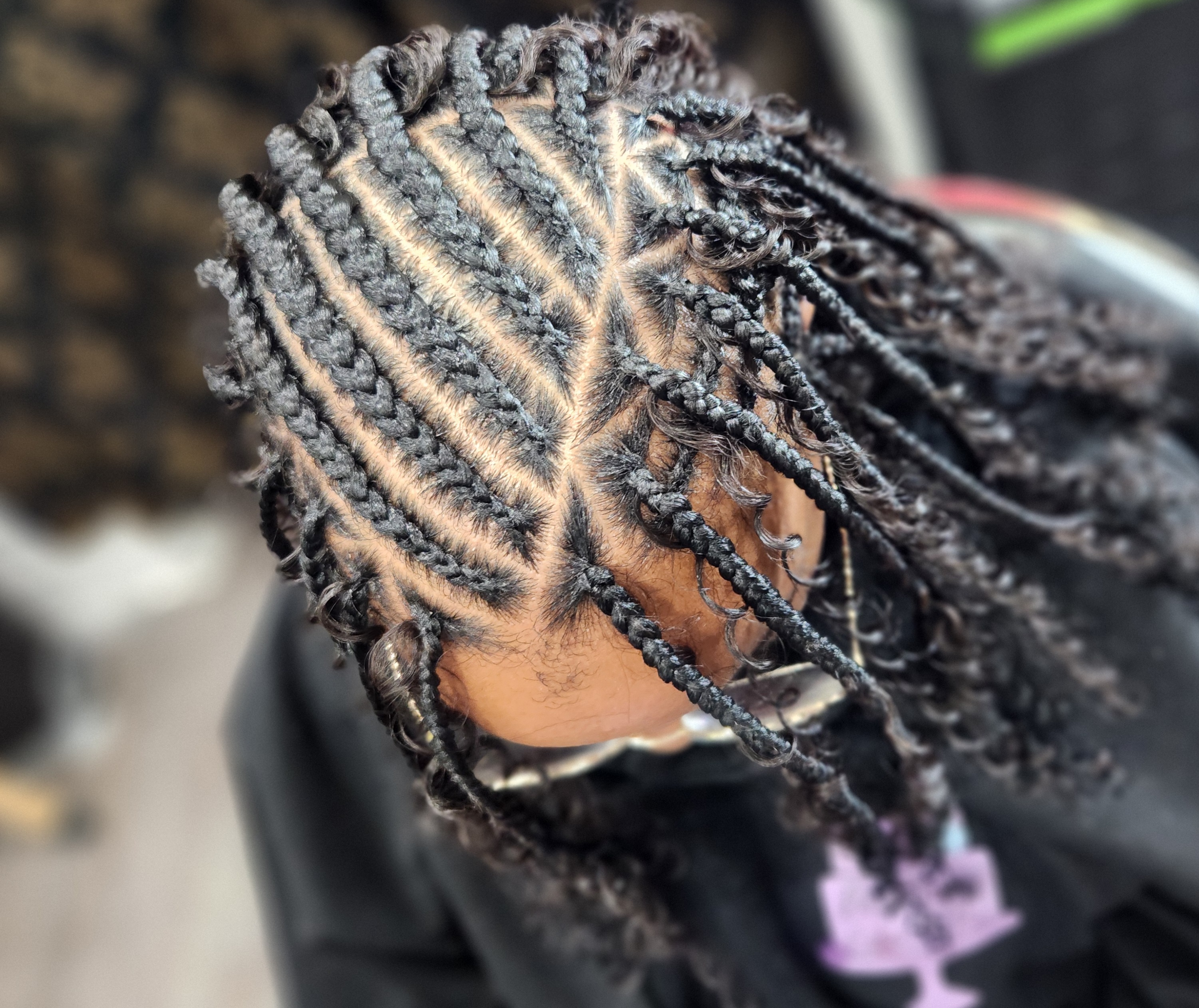 Knotless-braids photo